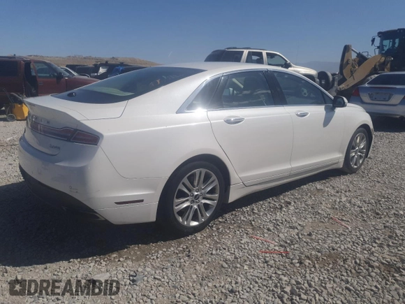 2013 Lincoln MKZ z VIN 3LN6L2J93DR800853, wystawiony jako Copart lot #65754965 z przebiegiem 87 322 mil mil oraz Szkoda całkowita • Salvage title. Historia ofert i sprzedaży dostępna na DreamBid. Obrazek 3.