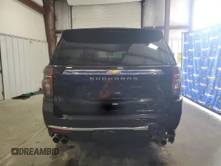 2024 Chevrolet Suburban Premier with VIN 1GNSCFKDXRR183166, listed as a Copart auction lot 56149744 with 4,321 mi miles and Clean title. Bid and sale history available at DreamBid. Image 6.