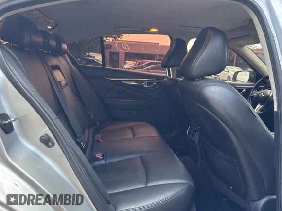 2018 Infiniti Q50 Luxe with VIN JN1EV7AP6JM350970, listed as a Copart auction lot 65393755 with 108,287 mi miles and Clean title. Bid and sale history available at DreamBid. Image 6.