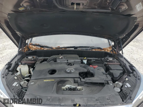 2020 Infiniti QX50 Luxe with VIN 3PCAJ5M18LF107837, listed as a Copart auction lot 62527265 with 52,928 mi miles and Clean title. Bid and sale history available at DreamBid. Image 11.