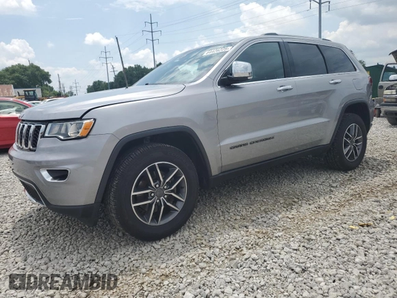 2020 Jeep Grand Cherokee Limited with VIN 1C4RJFBG6LC217069, listed as a Copart auction lot 64426225 with 86,334 mi miles and Salvage title. Bid and sale history available at DreamBid. Image 1.