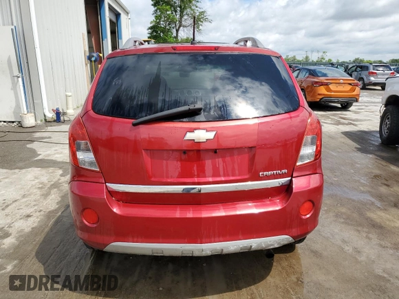 2015 Chevrolet Captiva Sport LT with VIN 3GNAL3EK6FS502446, listed as a Copart auction lot 55511705 with 187,748 mi miles and Clean Title. Bid and sale history available at carsss.com. Image 6.