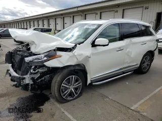 2020 Infiniti QX60 Luxe with VIN 5N1DL0MM7LC522693, listed as a Copart auction lot 57844705 with 29,349 mi miles and Salvage title. Bid and sale history available at DreamBid. Image 1.