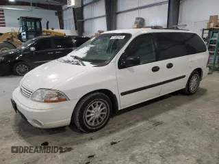 2002 Ford Windstar LX with VIN 2FMZA51482BA97027, listed as a Copart auction lot 41592545 with 82,197 mi miles and Salvage Title. Bid and sale history available at carsss.com. Image 1.