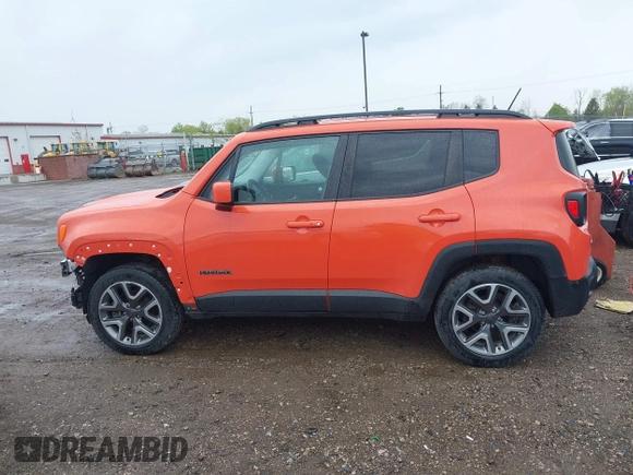 2017 Jeep Renegade Latitude z VIN ZACCJBBB7HPF30024, wystawiony jako IAAI lot #42176035 z przebiegiem 78 928 mil mil oraz . Historia ofert i sprzedaży dostępna na DreamBid. Obrazek 14.