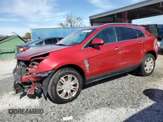2012 Cadillac SRX Luxury Collection with VIN 3GYFNAE32CS592612, listed as a Copart auction lot 82617934 with 125,584 mi miles and Salvage Title. Bid and sale history available at carsss.com. Image 1.