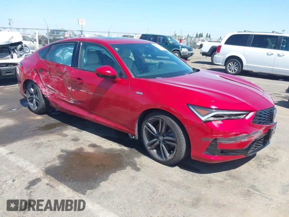 2023 Acura Integra w/A-Spec Package with VIN 19UDE4H39PA008032, listed as a IAAI auction lot 42519216 with 19,107 mi miles and . Bid and sale history available at DreamBid. Image 1.