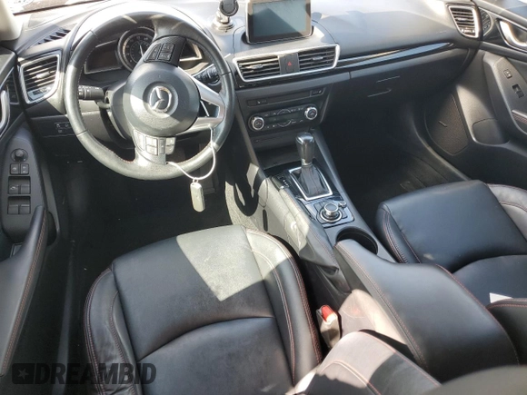 2015 Mazda 3 i Grand Touring z VIN 3MZBM1M77FM223990, wystawiony jako Copart lot #54905545 z przebiegiem Nie podano mil oraz Szkoda całkowita • Salvage title. Historia ofert i sprzedaży dostępna na DreamBid. Obrazek 8.