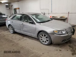 2008 Lincoln MKZ with VIN 3LNHM28TX8R655159, listed as a Copart auction lot 41790555 with 184,714 mi miles and Salvage Title. Bid and sale history available at DreamBid. Image 4.