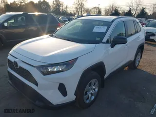 2020 Toyota RAV4 LE with VIN 2T3H1RFV7LW098709, listed as a IAAI auction lot 41840117 with 68,689 mi miles. Bid and sale history available at carsss.com. Image 2.