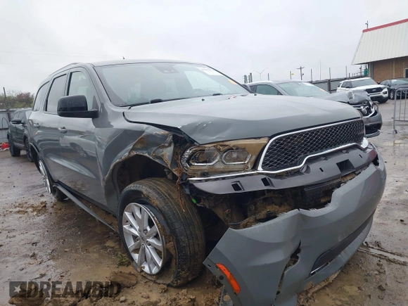 2023 Dodge Durango SXT z VIN 1C4RDHAG9PC569511, wystawiony jako IAAI lot #41952170 z przebiegiem 55 653 mil mil oraz . Historia ofert i sprzedaży dostępna na DreamBid. Obrazek 1.