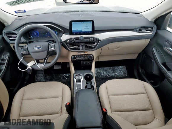 2022 Ford Escape SEL Plug-In Hybrid z VIN 1FMCU0KZ9NUB95198, wystawiony jako Copart lot #61973725 z przebiegiem 15 502 mil mil oraz Szkoda całkowita • Salvage title. Historia ofert i sprzedaży dostępna na DreamBid. Obrazek 8.