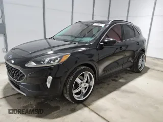 2020 Ford Escape SEL с VIN 1FMCU0H61LUB18061, выставлен на аукционе Copart как лот 56201525 с пробегом 75 464 миль миль и Чистый • Clean title. История ставок и продаж доступна на DreamBid. Изображение 1.