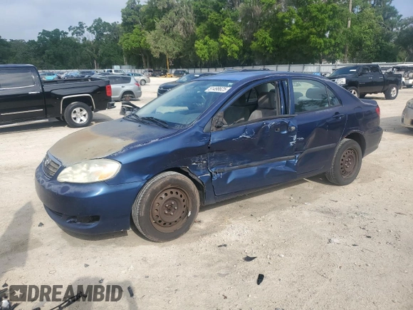 2008 Toyota Corolla CE with VIN 1NXBR32E38Z958381, listed as a Copart auction lot 51498625 with 251,712 mi miles and Salvage Title. Bid and sale history available at DreamBid. Image 1.