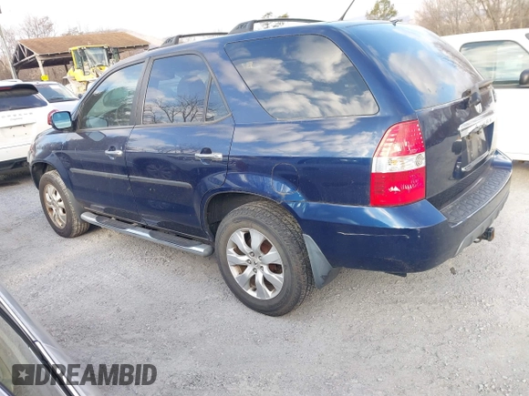 2003 Acura MDX Touring Pkg with VIN 2HNYD18673H522267, listed as a IAAI auction lot 41402386 with 305,656 mi miles. Bid and sale history available at carsss.com. Image 3.