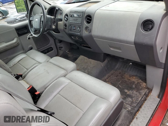 2008 Ford F-150 XL with VIN 1FTRF12238KD97147, listed as a Copart auction lot 59504815 with 71,368 mi miles and Salvage title. Bid and sale history available at DreamBid. Image 8.