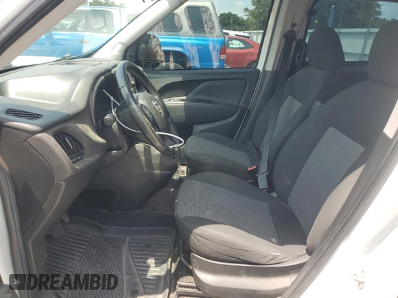 2016 Ram ProMaster City Cargo Tradesman with VIN ZFBERFAT5G6C34087, listed as a Copart auction lot 56205165 with 181,393 mi miles and Salvage Title. Bid and sale history available at DreamBid. Image 7.