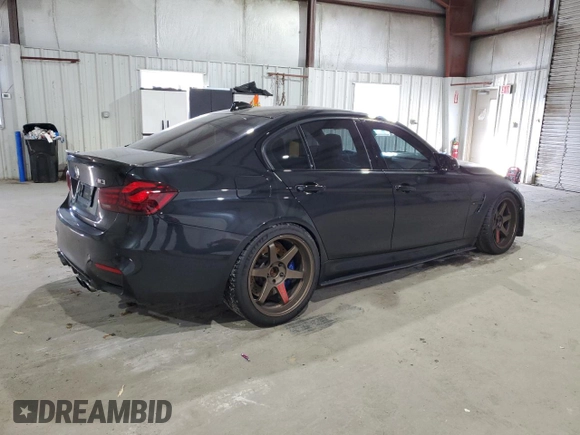 2016 BMW M3 with VIN WBS8M9C5XG5D30868, listed as a Copart auction lot 81417933 with 90,178 mi miles. Bid and sale history available at carsss.com. Image 3.