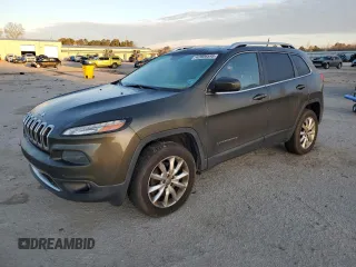 2014 Jeep Cherokee Limited with VIN 1C4PJMDS8EW259788, listed as a Copart auction lot 42806595 with 231,386 mi miles and Salvage Title. Bid and sale history available at carsss.com. Image 1.