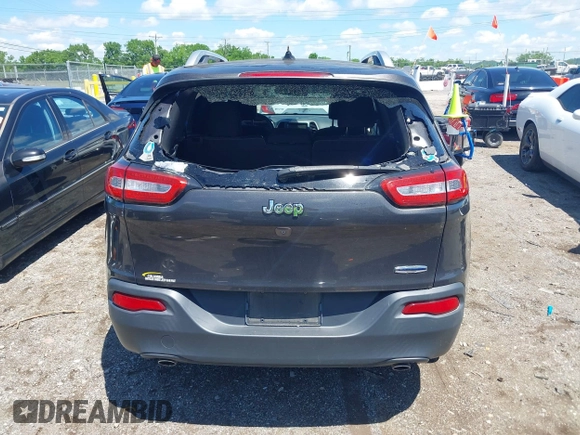 2014 Jeep Cherokee Latitude with VIN 1C4PJLCS0EW297415, listed as a IAAI auction lot 42198645 with 160,268 mi miles. Bid and sale history available at carsss.com. Image 16.