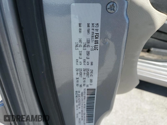 2015 Chrysler Town & Country LX with VIN 2C4RC1AG2FR677596, listed as a Copart auction lot 52257765 with 193,937 mi miles and Salvage Title. Bid and sale history available at carsss.com. Image 16.