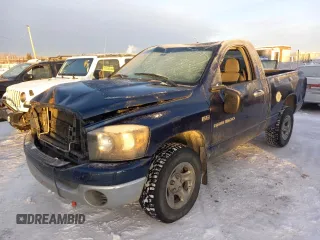 2006 Dodge 1500 SLT with VIN 1D7HU16296J228402, listed as a Copart auction lot 79925124 with 130,440 mi miles and Salvage Title. Bid and sale history available at DreamBid. Image 1.