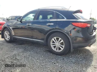 2013 Infiniti FX with VIN JN8CS1MU0DM140661, listed as a Copart auction lot 56652205 with Not provided miles and Salvage title. Bid and sale history available at DreamBid. Image 2.