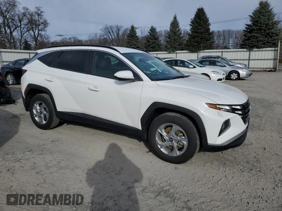 2024 Hyundai Tucson SEL with VIN 5NMJBCDE7RH368792, listed as a Copart auction lot 87321214 with 10,172 mi miles and Salvage Title. Bid and sale history available at carsss.com. Image 4.