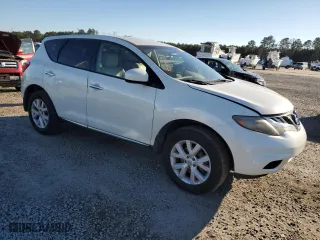 2011 Nissan Murano S with VIN JN8AZ1MW4BW166010, listed as a Copart auction lot 87617475 with 0 mi miles and Salvage Title. Bid and sale history available at carsss.com. Image 4.