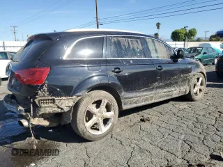 2015 Audi Q7 3.0T S line Prestige with VIN WA1DGAFE6FD000943, listed as a Copart auction lot 45974925 with 91,909 mi miles and Salvage Title. Bid and sale history available at carsss.com. Image 3.