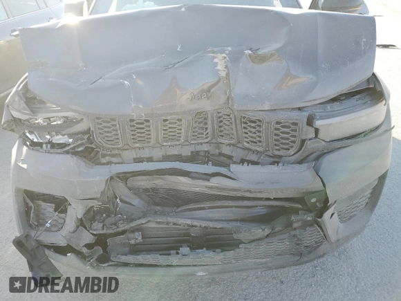 2024 Jeep Grand Cherokee Altitude with VIN 1C4RJHAG7RC257697, listed as a Copart auction lot 89375045 with 1,792 mi miles and Salvage title. Bid and sale history available at DreamBid. Image 14.