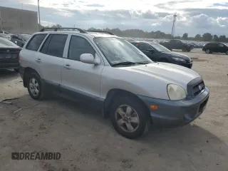 2005 Hyundai Santa Fe GLS with VIN KM8SC73D95U984557, listed as a Copart auction lot 71441994 with 157,371 mi miles and Salvage Title. Bid and sale history available at carsss.com. Image 4.