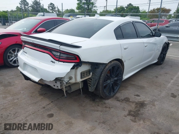 2018 Dodge Charger R/T with VIN 2C3CDXCT9JH265601, listed as a IAAI auction lot 41979466 with 107,842 mi miles and . Bid and sale history available at DreamBid. Image 4.