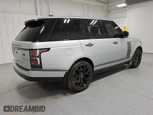 2019 Land Rover Range Rover HSE with VIN SALGS2SV4KA553852, listed as a Copart auction lot 51705195 with 84,910 mi miles and Clean title. Bid and sale history available at DreamBid. Image 3.