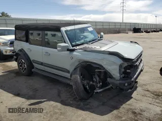 2023 Ford Bronco z VIN 1FMEE5BP2PLB81217, wystawiony jako Copart lot #50235305 z przebiegiem 16 343 mil mil oraz Szkoda całkowita • Salvage title. Historia ofert i sprzedaży dostępna na DreamBid. Obrazek 4.
