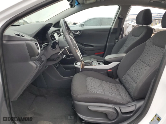 2019 Hyundai Ioniq Electric with VIN KMHC75LH1KU044331, listed as a Copart auction lot 76345554 with 28,641 mi miles and Salvage Title. Bid and sale history available at carsss.com. Image 7.