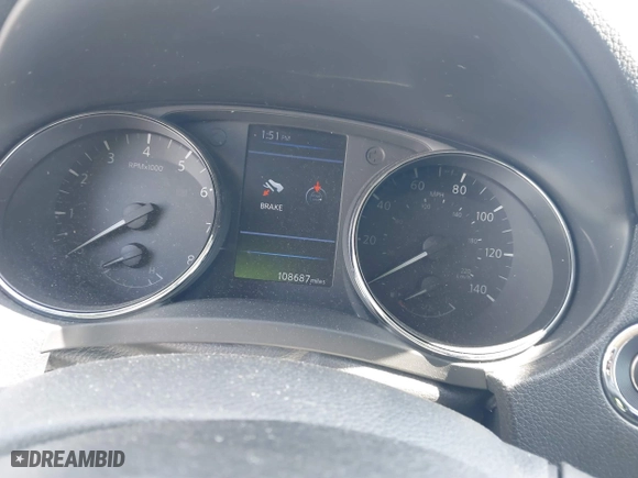 2019 Nissan Rogue SL with VIN 5N1AT2MT8KC761268, listed as a IAAI auction lot 41833181 with 108,687 mi miles. Bid and sale history available at carsss.com. Image 7.