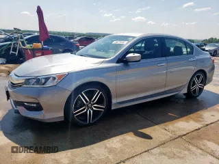 2016 Honda Accord Sport with VIN 1HGCR2F53GA052892, listed as a Copart auction lot 56375555 with 118,080 mi miles and Clean title. Bid and sale history available at DreamBid. Image 1.