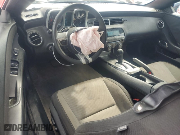 2011 Chevrolet Camaro 1LT with VIN 2G1FB3DD2B9182935, listed as a Copart auction lot 55523415 with 128,580 mi miles and Salvage title. Bid and sale history available at DreamBid. Image 8.