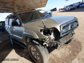 2007 Toyota 4Runner SR5 with VIN JTEBU14R170113165, listed as a IAAI auction lot 41648804 with 157,524 mi miles. Bid and sale history available at carsss.com. Image 1.
