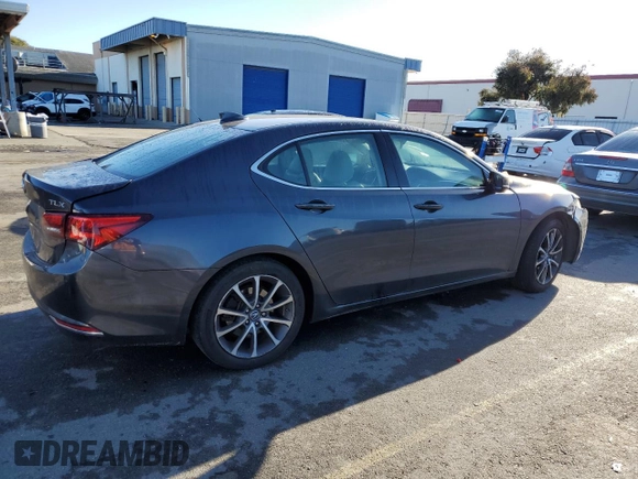 2015 Acura TLX V6 Tech with VIN 19UUB2F56FA021689, listed as a Copart auction lot 44054295 with 239,871 mi miles and Clean Title. Bid and sale history available at carsss.com. Image 3.