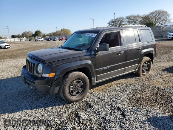 2016 Jeep Patriot Sport z VIN 1C4NJPBA0GD505766, wystawiony jako Copart lot #46627555 z przebiegiem 87 959 mil mil oraz Szkoda całkowita • Salvage title. Historia ofert i sprzedaży dostępna na DreamBid. Obrazek 1.