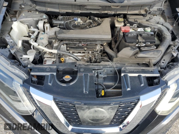 2017 Nissan Rogue SV with VIN JN8AT2MT2HW397929, listed as a Copart auction lot 63977555 with 84,059 mi miles and Salvage title. Bid and sale history available at DreamBid. Image 11.