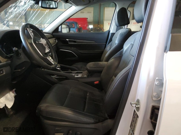 2022 Kia Telluride SX with VIN 5XYP5DHC2NG213815, listed as a Copart auction lot 50098345 with 95,233 mi miles and Clean Title. Bid and sale history available at carsss.com. Image 7.
