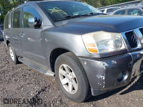 2004 Nissan Armada LE z VIN 5N1AA08B64N733942, wystawiony jako IAAI lot #42239799 z przebiegiem Nie podano mil oraz . Historia ofert i sprzedaży dostępna na DreamBid. Obrazek 6.