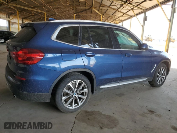 2019 BMW X3 sDrive30i z VIN 5UXTR7C55KLF37520, wystawiony jako Copart lot #58421515 z przebiegiem Nie podano mil oraz Szkoda całkowita • Salvage title. Historia ofert i sprzedaży dostępna na DreamBid. Obrazek 3.