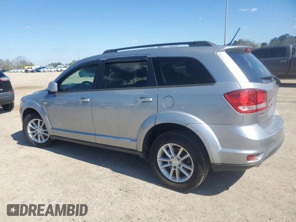 2016 Dodge Journey SXT with VIN 3C4PDCBG7GT137108, listed as a Copart auction lot 46713305 with 93,356 mi miles and Salvage Title. Bid and sale history available at carsss.com. Image 2.