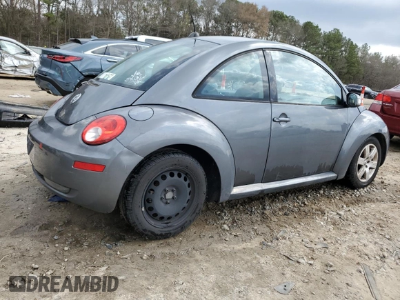 2007 Volkswagen Beetle with VIN 3VWPW31CX7M504745, listed as a Copart auction lot 48799535 with 128,267 mi miles and Salvage Title. Bid and sale history available at DreamBid. Image 3.