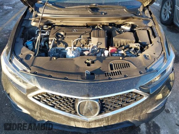 2021 Acura ILX w/Premium Package with VIN 19UDE2F76MA005532, listed as a IAAI auction lot 41339985 with 42,767 mi miles. Bid and sale history available at carsss.com. Image 10.