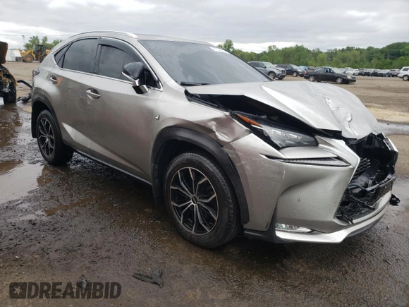 2016 Lexus NX 200t z VIN JTJBARBZ2G2071931, wystawiony jako Copart lot #57074515 z przebiegiem 164 624 mil mil oraz Szkoda całkowita • Salvage title. Historia ofert i sprzedaży dostępna na DreamBid. Obrazek 4.